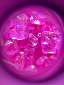 Close up mineral crystals